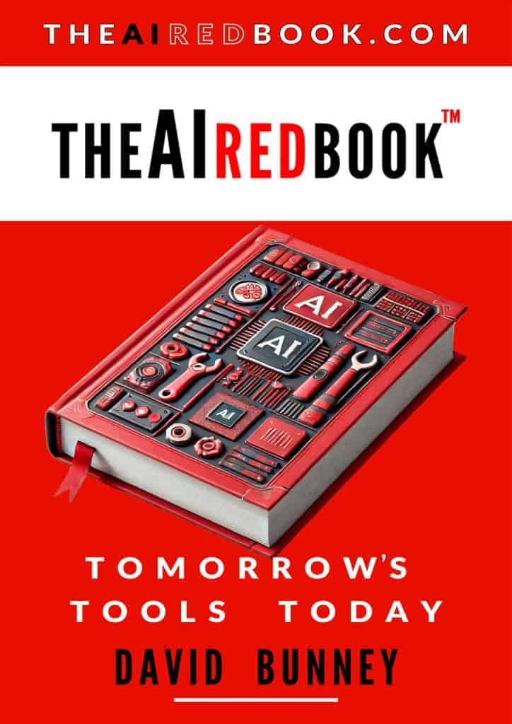 The AI Red Book cover by David Bunney