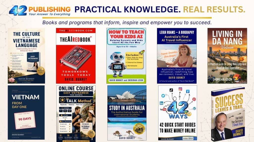 42 Publishing book showcase